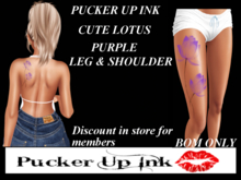 PUCKER UP INK - CUTE LOTUS PURPLE