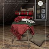 DD Eve Stacked Blankets Chair/ADD
