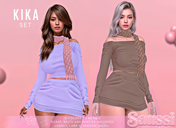 Second Life Marketplace - ::SS:: Set Kika (Fatpack)
