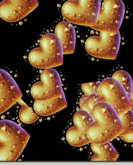{F C} Gold Hearts Poppers