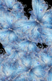 {F C} Blue Glitter Butterfly Poppers