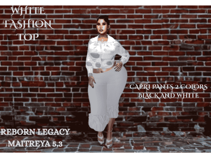 FASHION WHITE SHIRT 2
