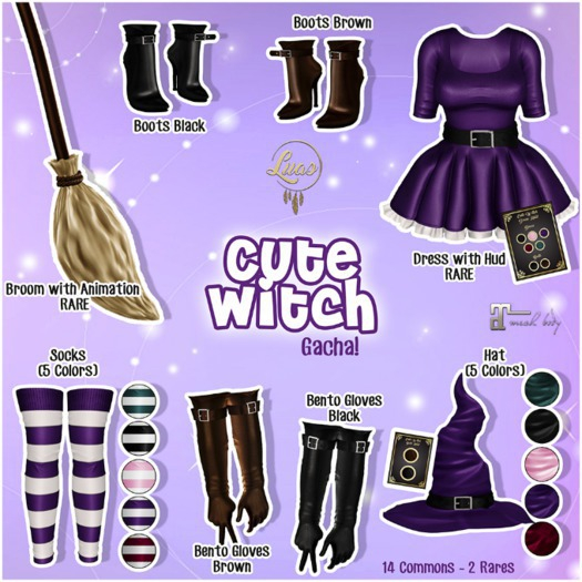 Luas Cute Witch Dress RARE