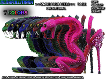 **Snake High Heels PACK**PlayFullMesh