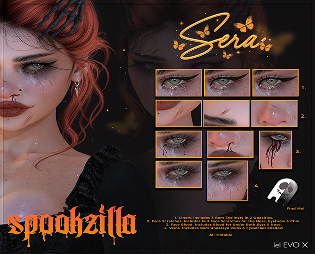Sera - Spookzilla 2025 - Full Set