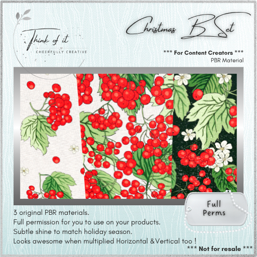 {ToI} Material - Christmas B Set