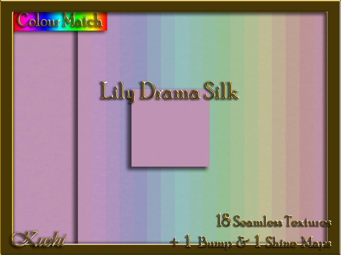Lily Drama SILK Texture Pack