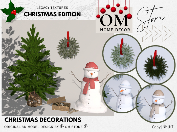 |OM| Christmas Decorations