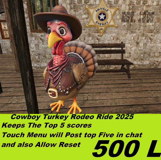 Cowboy Turkey Rodeo Ride 2025