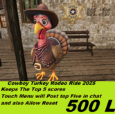 Cowboy Turkey Rodeo Ride 2025