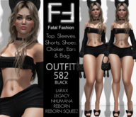 Fatal Fashion - Outfit 582 - BLACK
