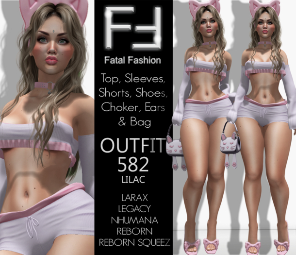 Fatal Fashion - Outfit 582 - LILAC