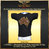 :::TTSG::: Aboriginal Art Map 02 Tee