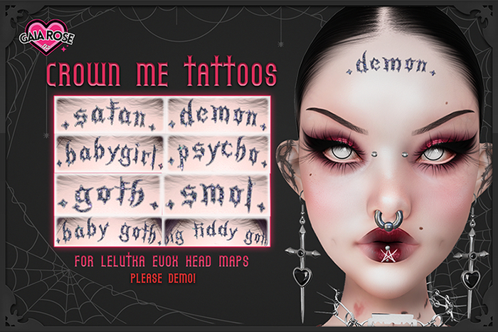 Gaia Rose // Crown Me Tattoos