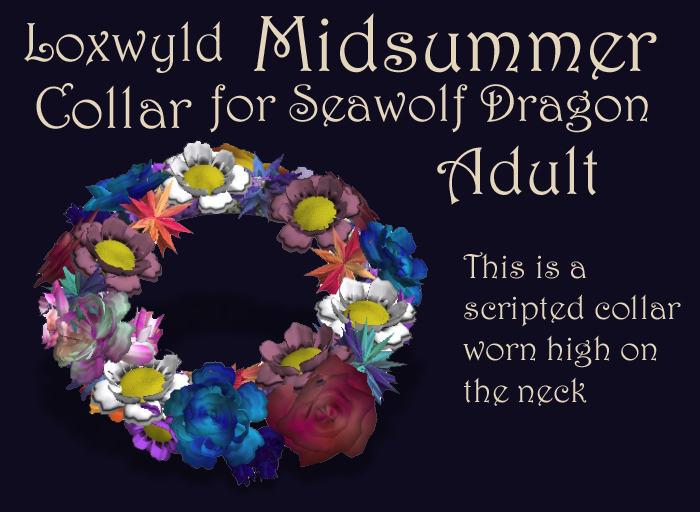 Loxwyld Adult Dragon Midsummer High Collar