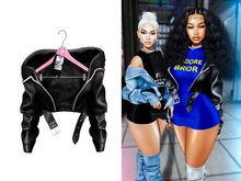 [Brior] Kiera Leather Jacket - (Black)
