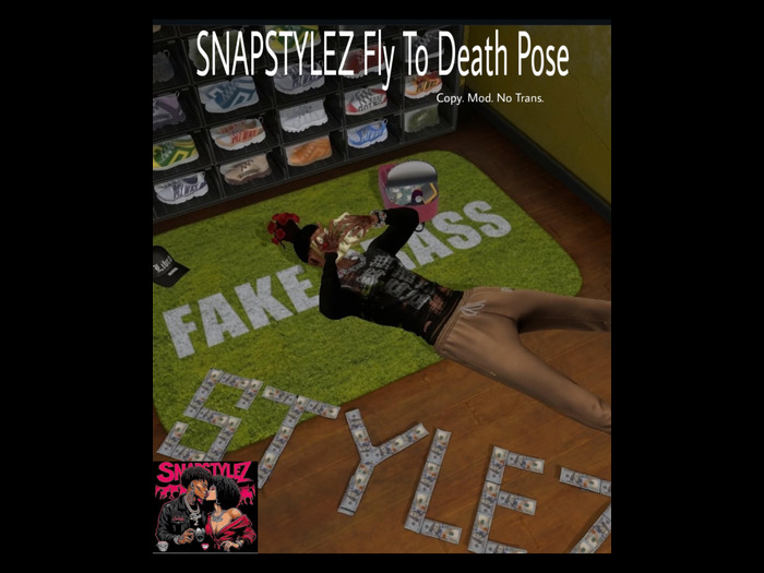 SNAPSTYLEZ Fly To Death Pose (Unpack)