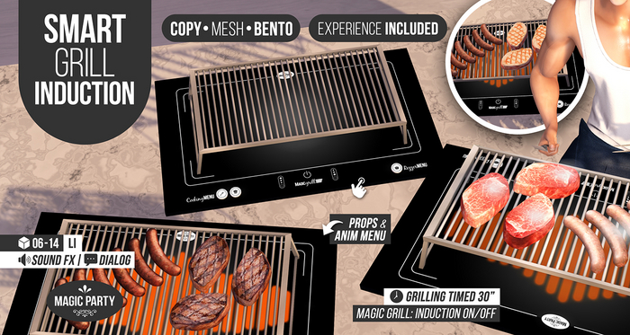 Smart Grill Induction (MagicGrill) [BENTO]