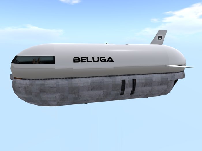 Second Life Marketplace - [Beluga Space Cruiser] - 50% Price Reduction!
