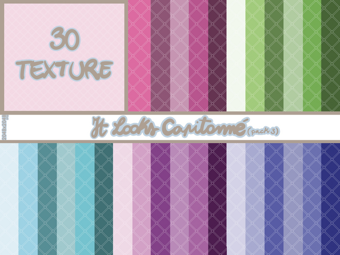 It Looks Capitonne (pack3)