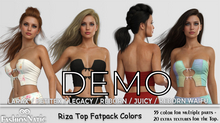 Demo Top Riza Fatpack Colors -  Reborn, Reborn Waifu, Legacy, LaraX, PetiteX FashionNatic