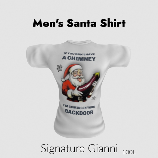 Men's Santa Shirt