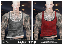 MAX TOP RED & BLACK  ●23 