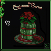 Christmas Barrel