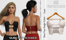 Top Riza Cream -  Reborn, Reborn Waifu, Legacy, LaraX, PetiteX FashionNatic