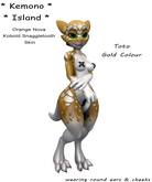 Kemono Island - Kobold Snaggletooth Toto Gold v2