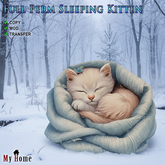 [My Home] Full Perm Sleeping Kitten