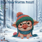 [My Home] Full Perm Winter Piglet