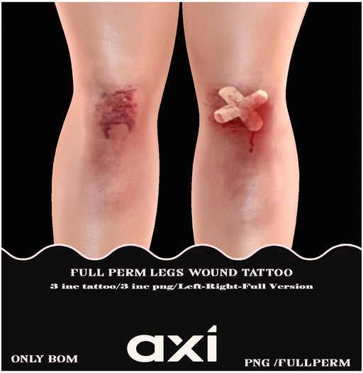AXI-LEGS WOUND TATTOO PACK-PNG-FULLPERM