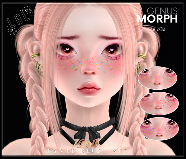 LAL-Candy Blush SET-GENUSMorphToon 2 K BOM