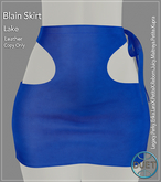Duet Blain Skirt Lake Leather 