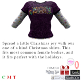 **THW Fashion** Christmas Joy F