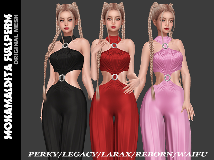 222 - MONAMALDITA - Full Perm - Overalls