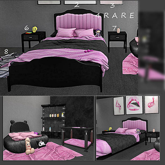 04 Bee Designs Sylvie bedroom RARE