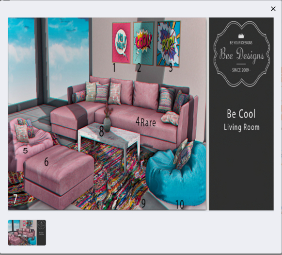 04 Bee Designs Be Cool RARE