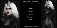! Deadly Cyanide - Vashti Shape For Lelutka Zora 4.0