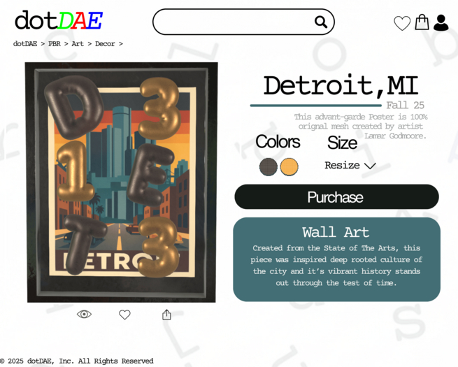 #dotDAE: Detroit, MI 