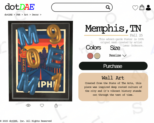 #dotDAE: Memphis, TN