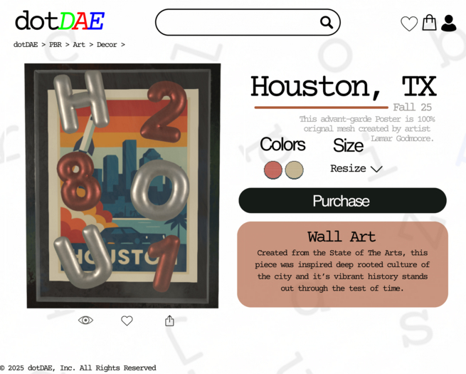 #dotDAE: Houston, TX