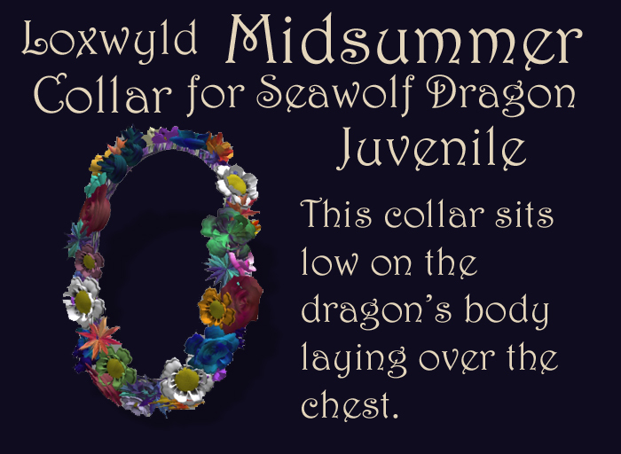Loxwyld Juv. Dragon Midsummer Low Collar