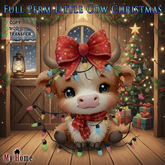 [My Home] Full Perm Little Cow Christmas