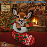 [My Home] Full Perm Deer Boot Christmas