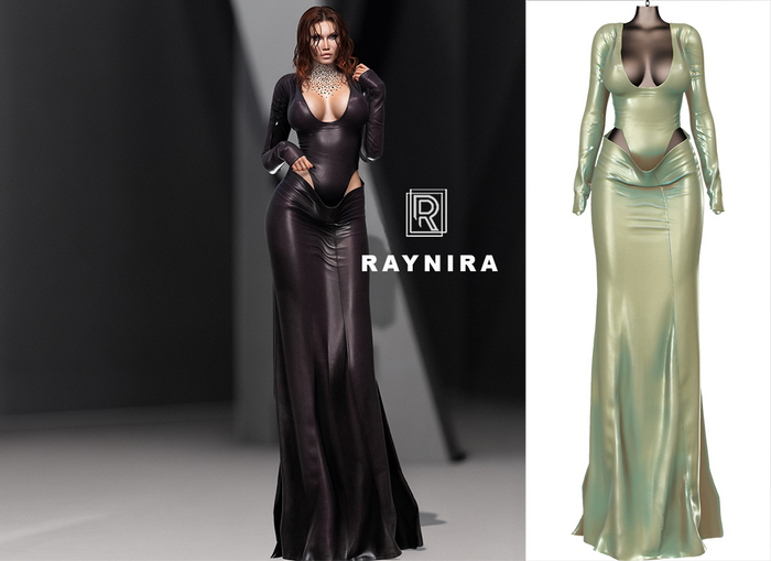 RAPTURE-Dress Raynira-Celestial Yellow