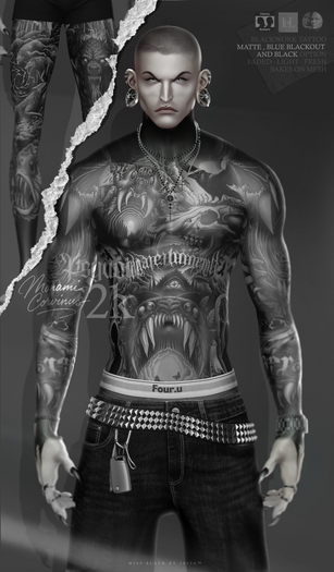 # Miss Black - Psyvoid  [MALE]