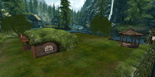The Hobbit House in The Shire - Sky Lot# 187