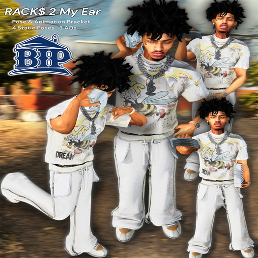 Rack$ to My Ear Pose Bracket Pack